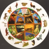 Кръгова таблица: Животните/ Animals с транскрипция