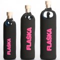 Бутилка FLASKA Neo 0.500L:Черно - розово