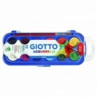 Акварелни бои Giotto Acquerelli 12 цвята 13801058