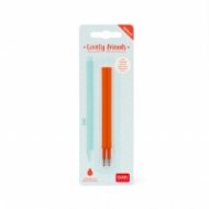 Комплект от 2 пълнителя за гел химикалка Legami Lovely Friends - Оранжево