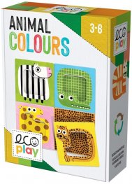 Цветовете на животните - образователна игра HMU28573