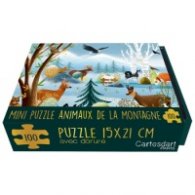 Мини пъзел - Животните в гората CARTES D'ART