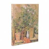 Бележник Paperblanks - Cezanne's Terracotta Pots and Flowers / Cezanne's