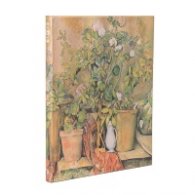 Бележник Paperblanks - Cezanne's Terracotta Pots and Flowers / Cezanne's