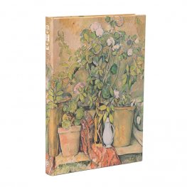 Бележник Paperblanks - Cezanne's Terracotta Pots and Flowers