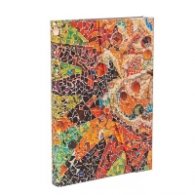Бележник Paperblanks - Gaudi's Mosaics / Gaudi's Sun / Midi / Lined