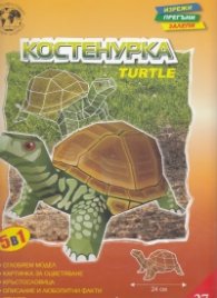 Костенурка/ Хартиен модел за сглобяване