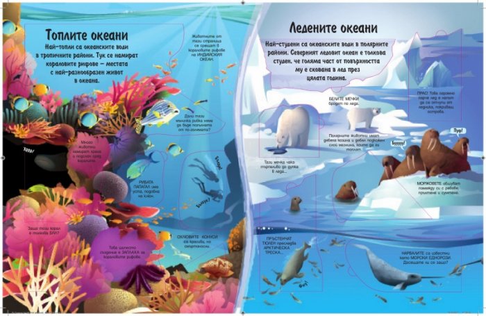 Разгледайте отвътре! Океаните
