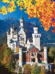Пъзел 1500 ч. Neuschwanstein in Autumn 163861