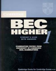 Cambridge BEC Higher 1/ Student's Book with answers