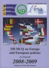 250 MCQ on Europe and European policies 2008-2009