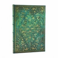 Бележник Paperblanks - Nature’s Grace / Emerald Flower / Midi / Lined