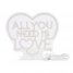 LED надпис Legami - All You Need is Love