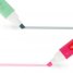 Комплект от 6 двувърхи маркера Legami  - Котешка лапичка