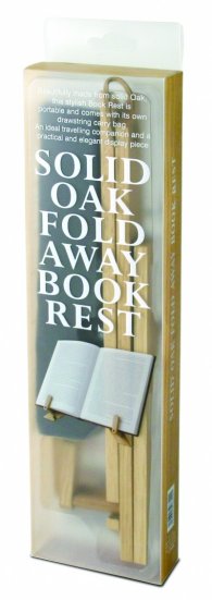 Дървена поставка за книга