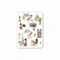 Джобен бележник - Кучета CARTES D'ART