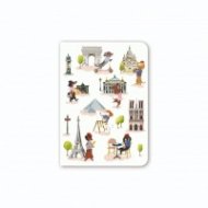 Джобен бележник - Кучета CARTES D'ART
