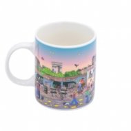 Чаша - Разходка край Сена CARTES D'ART