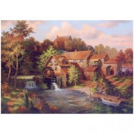 Пъзел  Старата мелница - 1500 части -1500 части  4521