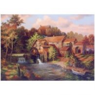 Пъзел  Старата мелница - 1500 части -1500 части  4521