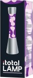 Лава лампа - Лилава течност, бял восък XL1796