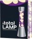 Лава лампа - Лилава течност, жълт восък XL1793
