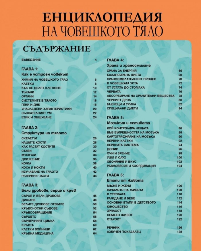 Енциклопедия на човешкото тяло