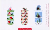 Магнитен книгоразделител мини - Зимна приказка