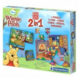 Winnie the Pooh: Пъзел 35 ч. + Кубчета 12846