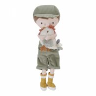Кукла Фермер Jim с Кокошка 35cm LD4563