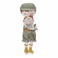 Кукла Фермер Jim с Кокошка 35cm LD4563
