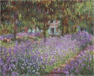 La jardin de l'artiste a Giverny / Monet