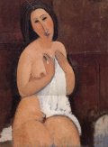 Nu a la chemise / Modigliani