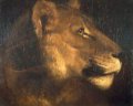 Tete de lionne / Gericault