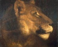 Tete de lionne / Gericault