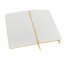 Бележник Moleskine Classic Hard Cover Large Squared Notebook Yellow Orange [6378]