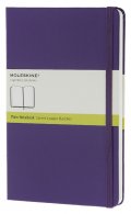 Бележник Moleskine Classic Hard Cover Large Plain Notebook Brilliant Violet [6507]