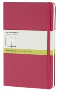 Бележник Moleskine Classic Hard Cover Large Plain Notebook Magenta [6477]