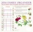 Calendar 2016: Family Organizer