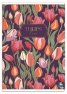 Тетрадка LASTVA Tulips, A5, различни видове