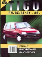 Daewoo Tico PM/DX/SL c 89 г.