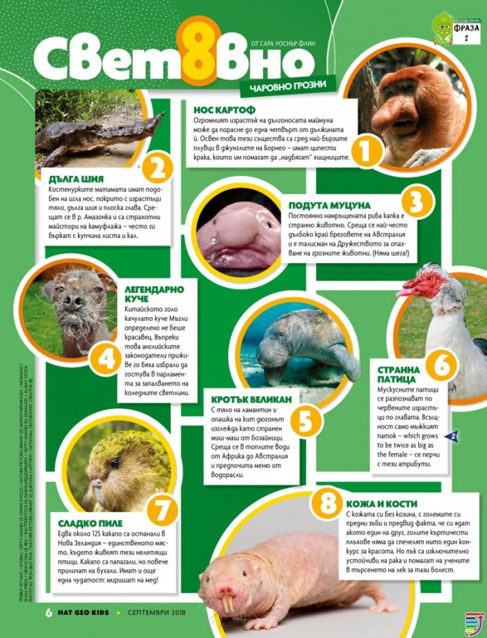 National Geographic KIDS България Септември/2018