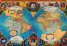 Пъзел Black Sea 1000 части - Антична карта на света, Хенри Хондио