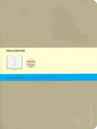 Бележник Moleskine Classic Colored Notebook Extra Large Dotted Khaki Beige Soft Cover [3784]