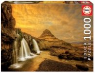Пъзел Водопад Киркюфел, Исландия - 1000 части 17971