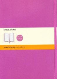 Бележник Moleskine Classic Colored Notebook Extra Large Ruled Orchid Purple Soft Cover [3760]