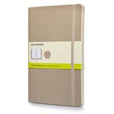 Бележник Moleskine Classic Colored Notebook Large Plain Khaki Beige Soft Cover [3708]