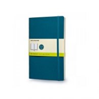 Бележник Moleskine Classic Colored Notebook Large Plain Underwater Blue Soft Cover [3715]