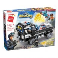 Конструктор Кюман - Полицейски брониран товарен автомобил Q11013