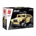 Конструктор Кюман - Джип с RC управление Q54004